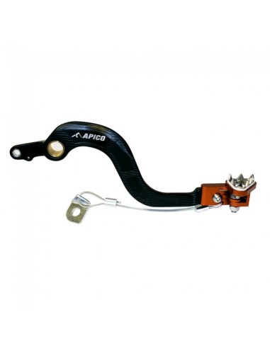 Pedal de Freno Apico Ktm Sx/Exc 125-500 03-06 Naranja/Negro.