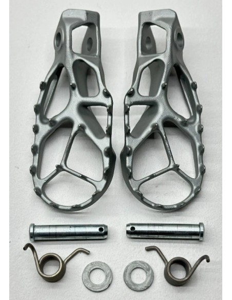 Juego de Estriberas Originales Ktm Sx/Exc 125-500 23-26/Husqvarna Te/Fe 125-501 23-26/Gas Gas Mc/Ec 125-500 24-26 Gris.