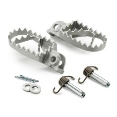 Juego de Estriberas Originales Ktm Sx/Exc 00-16/Husqvarna Te/Fe 14-16/Husaberg Te/Fe 09-14 Gris.