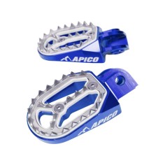 Juego de Estriberas Apico Ktm Sx/Exc 85-500 00-16/Husqvarna Te/Fe 85-501 14-16/Husaberg Te/Fe 125-501 09-14 Azul.