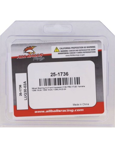 Kit Reparación Rueda Delantera All Balls Yamaha Yz 85 19-26/Yz 65 18-26.