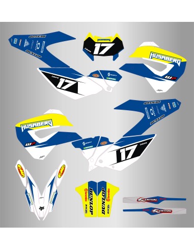 Kit de Adhesivos Husaberg  Fe 390 450 570 2009-2012