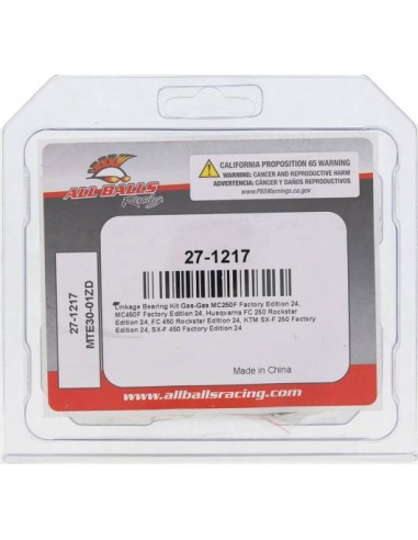 Kit Reparación de Bieletas All Balls Ktm Sx/Sx-f 125-500 25-26/Husqvarna Tc/Fc 125-501 25-26/Te/Fe 125-501 25-26/Gas Gas Mc/Ec 1