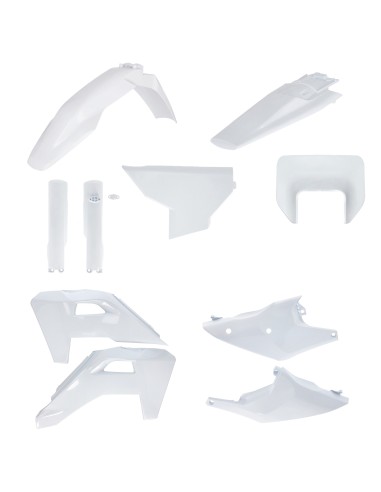 Kit Completo Plásticos Acerbis Husqvarna Te/Fe 125-501 26-27 Blanco.