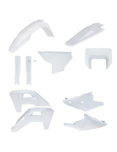 Kit Completo Plásticos Acerbis Husqvarna Te/Fe 125-501 26-27 Blanco.