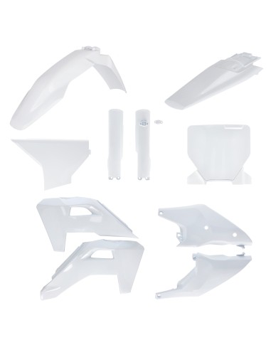 Kit Completo Plásticos Acerbis Husqvarna Tc/Fc 125-450 25-27 Blanco.