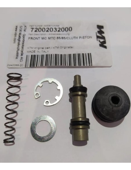 Kit Reparación Bomba Freno Delantero y Embrague Original Ktm Sx 50 25-26/Sx 65/85 14-27/Husqvarna Tc 50 25-26/Tc 65/85 14-27/Gas