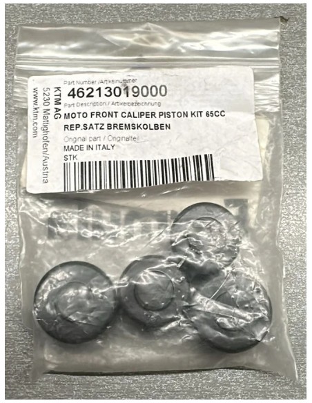 Pistones Pinza Freno Delantera Bomba Formula Original Ktm Sx 65 12-22/Husqvarna Tc 65 17-22/Gas Gas Mc 65 21-22.