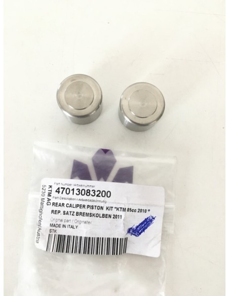 Pistones Pinza Freno Trasera Bomba Formula Original Ktm Sx 85 12-17/Husqvarna Tc 85 14-17.