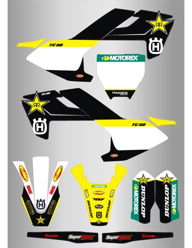 Kit de Adhesivos Husqvarna Tc  50 19/22