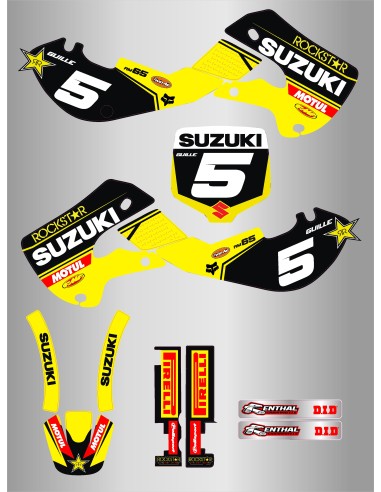 Kit de Adhesivos Suzuki Rm 65 00-20