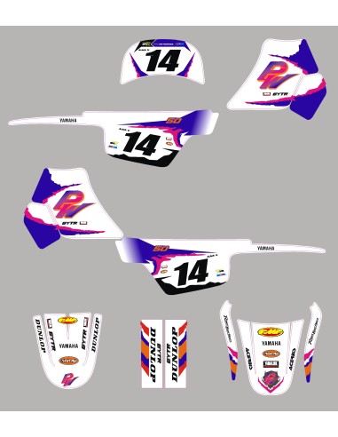 Kit de Adhesivos Yamaha Piwi 1996-2025.