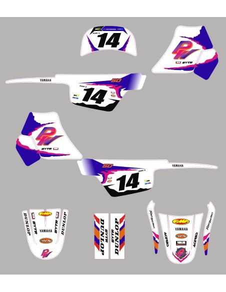 Kit de Adhesivos Yamaha Piwi 1996-2025.