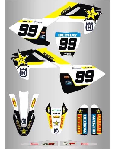 Kit de Adhesivos Husqvarna tc 85 18-24