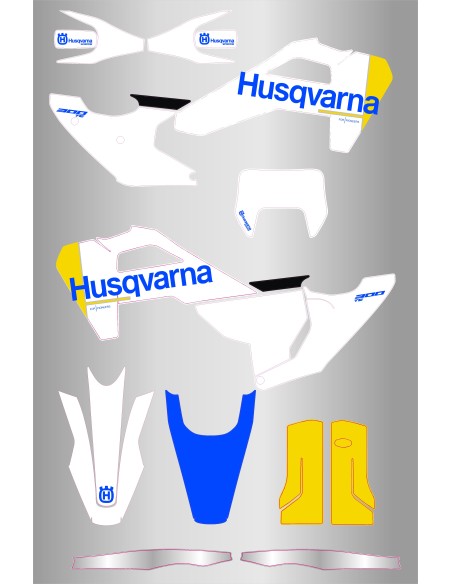 Kit de Adhesivos Husqvarna Factory Te/Fe 125-501 26