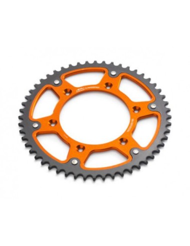 Corona SuperSprox Stealth Original Ktm Sx/Exc 125-500 98-27/Husqvarna Te/Fe 125-501 14-27/Gas Gas Ec/Mc 125-500 21-27 Naranja.