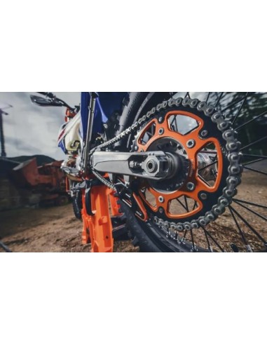 Corona SuperSprox Stealth Original Ktm Sx/Exc 125-500 98-27/Husqvarna Te/Fe 125-501 14-27/Gas Gas Ec/Mc 125-500 21-27 Naranja.