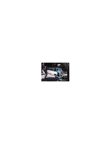 Corona de Aluminio Original Azul Ktm Sx/Exc 125-500 98-27/Husqvarna Te/Fe 125-501 14-27/Gas Gas Ec/Mc 125-500 21-27.