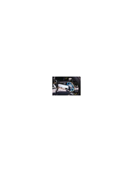 Corona de Aluminio Original Azul Ktm Sx/Exc 125-500 98-27/Husqvarna Te/Fe 125-501 14-27/Gas Gas Ec/Mc 125-500 21-27.