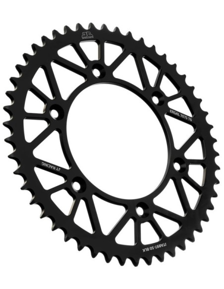 Corona de Aluminio Jt Yamaha Yz/Yzf 125-450 99-26 Negro.