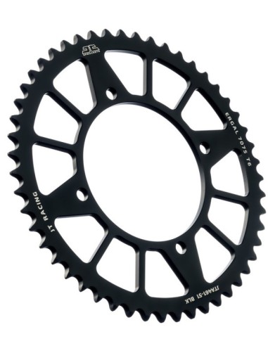 Corona de Aluminio Jt Yamaha Yz 65 18-26 Negro.