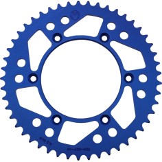 Corona de Aluminio Moose Racing Sherco Se/Sef 125-500 14-27/Gas Gas Ec/Ecf 125-450 00-20/Rieju Mr 250/300 21-26 Azul.
