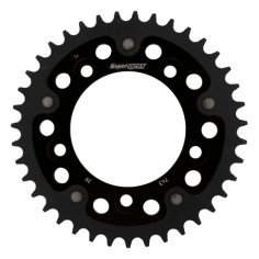 Corona SuperSprox Stealth Kawasaki Kx/Kxf 125-450 00-26/Suzuki Rmz 250 04-06 Negro.