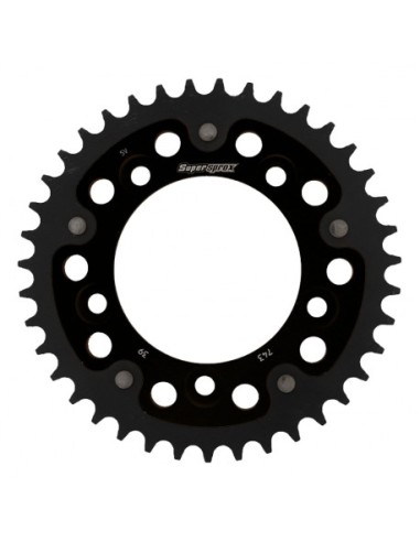 Corona SuperSprox Stealth Kawasaki Kx/Kxf 125-450 00-26/Suzuki Rmz 250 04-06 Negro.