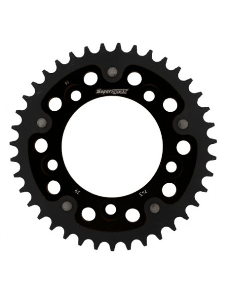 Corona SuperSprox Stealth Kawasaki Kx/Kxf 125-450 00-26/Suzuki Rmz 250 04-06 Negro.