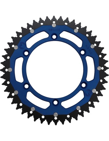 Corona Mixta Moose Racing Yamaha Yz/Yzf 125-450 99-26 Azul.