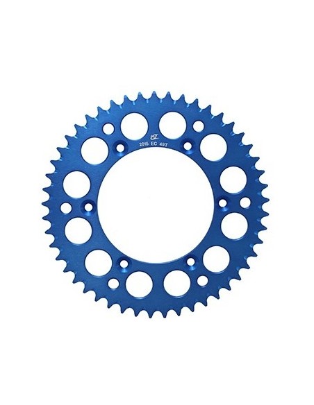 Corona de Aluminio Chiaravalli Yamaha Yz/Yzf 125-450 99-26 Azul.