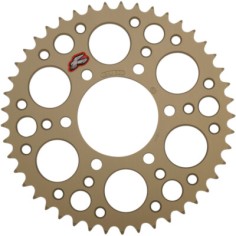 Corona de Aluminio Renthal Suzuki Gsx 600 89-97 Dorado.