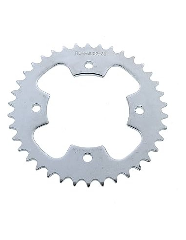 Corona de Acero Pbr Polaris Predator 500 05-06 Plata.