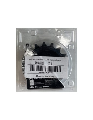 Piñón de Salida Original Ktm Enduro/Sm 690 18-26/Husqvarna Norden 901/Sm 701 16-27/Gas Gas Es 700 22-24.