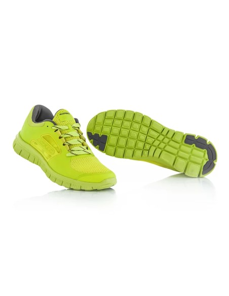 Zapatillas Acerbis Corporate Amarillo Flúor.
