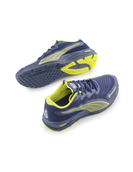 Zapatillas Puma Husqvarna Azul/Amarillo.