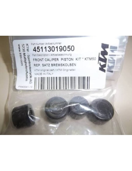 Pistones Pinza Freno Delantera Bomba Formula Original Ktm Sx 50 06-23/Husqvarna Tc 50 17-23/Gas Gas Mc 50 21-24.