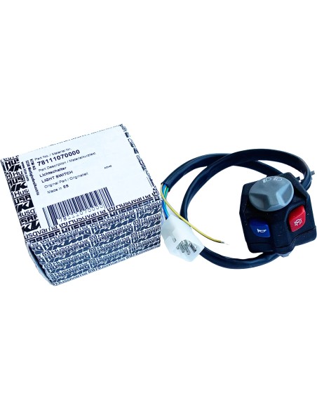 Interruptor de Pare y Luces Original Ktm Exc/Exc-f 125-500 00-23/Husqvarna Te/Fe 125-501 14-23/Gas Gas Ec/Mc 250-500 21-23.