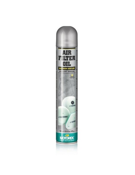 Aceite de Filtro de Aire Motorex Spray Oil 750ml.