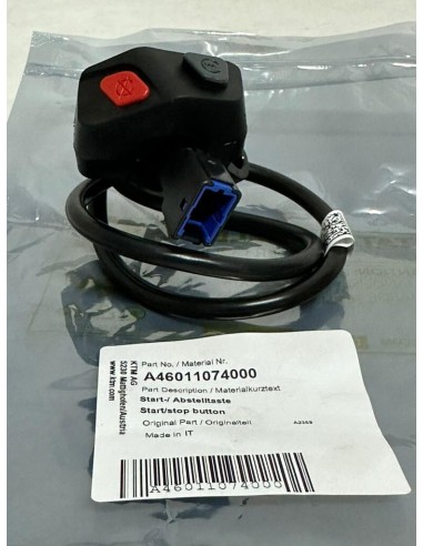 Interruptor Arranque/Pare Original Ktm Sx/Exc 125-500 24-27/Husqvarna Te/Fe 125-501 24-27/Gas Gas Ec/Mc 125-500 24-27.