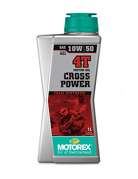 Aceite de Motor Motorex Cross Power 4T 10W50 1l.