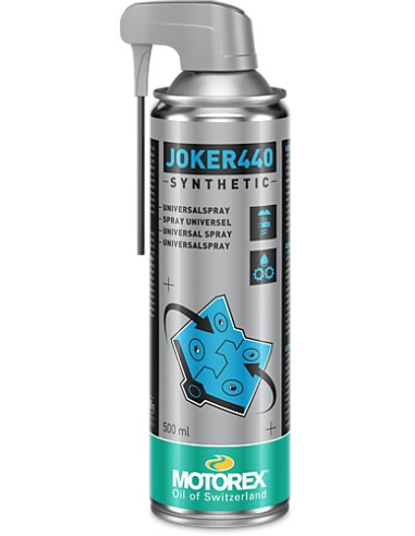 Spray Lubricante Metal Motorex Joker 440 Synthetic 500 ml.