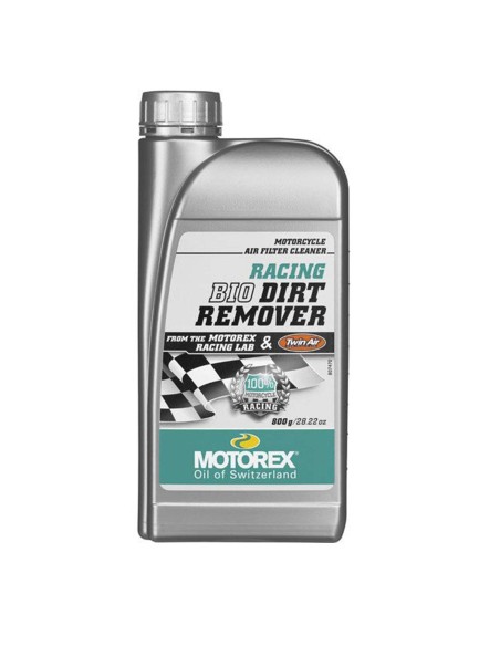 Limpiador de Filtro de Aire Motorex Racing Bio Bio Dirt Remover 900g.