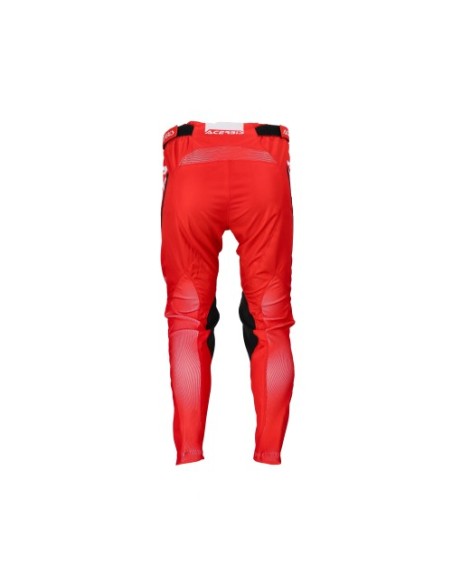 Pantalón Acerbis Mx Linear Rojo.