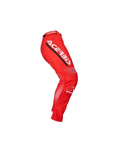 Pantalón Acerbis Mx Linear Rojo.