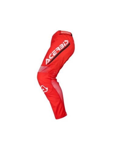 Pantalón Acerbis Mx Linear Rojo.