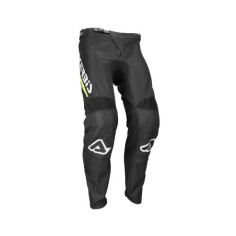 Pantalón Acerbis Mx Linear Negro/Amarillo.