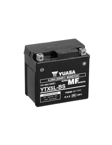 Batería de Ácido Yuasa YTX5L-BS.