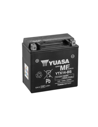 Batería de Ácido Yuasa YTX14-BS.