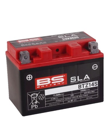 Batería de Ácido Bs BTZ14S.